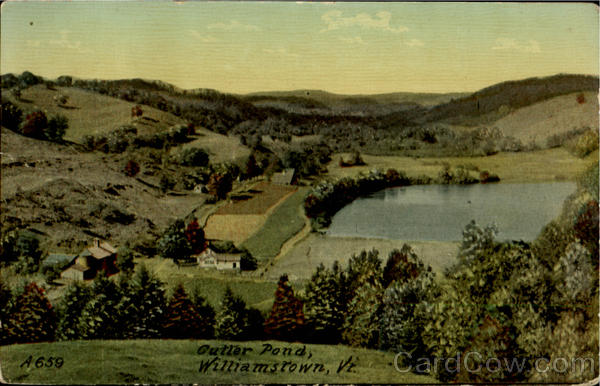 Butter Pond Williamstown Vermont