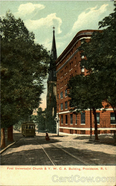 First Universalist Church & Y. W. C. A. Building Providence Rhode Island