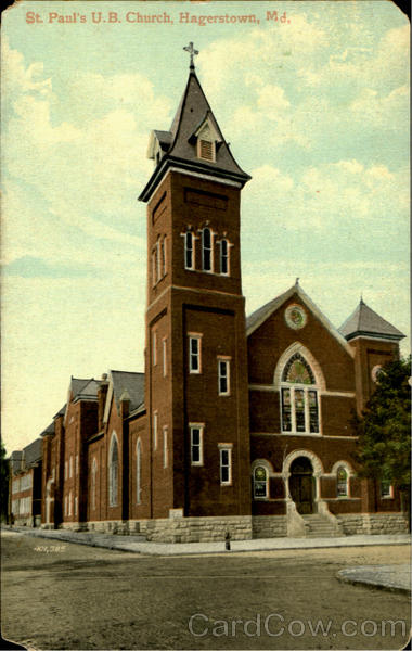 St. Paul's U. B. Church Hagerstown, MD