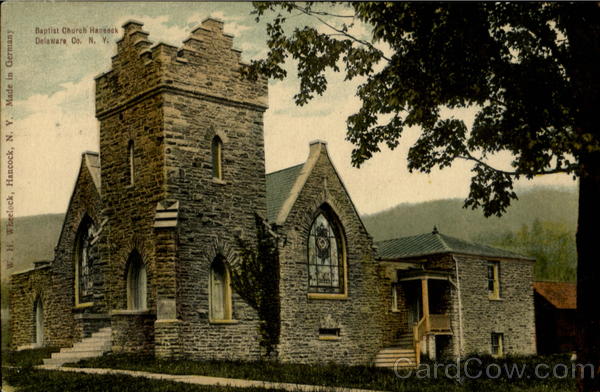 Baptist Church Hancock Delaware New York