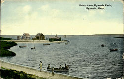 Shore Scene Hyannis Park Massachusetts Postcard Postcard