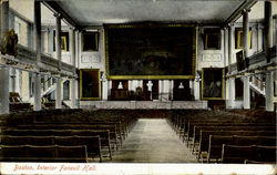 Interior Faneuil Hall Postcard