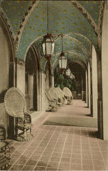 Corridor The Broadmoor Hotel Colorado Springs, CO Postcard Postcard