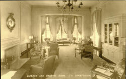 Library And Reading Room San Francisco, CA Postcard Postcard