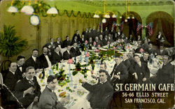 St. Germain Café, 56-66 Ellis Street San Francisco, CA Postcard Postcard