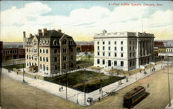 Post Office Square Lincoln, NE Postcard Postcard