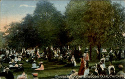 Concert Day At Lincoln Park Postcard