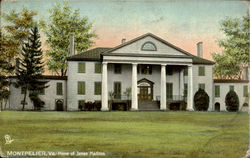 Home Of James Madison Postcard