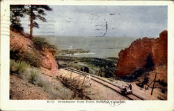 Broadmoor From Point Sublime Colorado Railroad (Scenic) Postcard Postcard