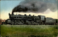 New Mellet Compound Engine Locomotives Postcard Postcard