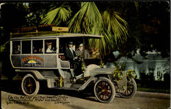 Occidental Hotel Shuttle Car Postcard