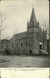Zion Evangelical Lutheran Church Postcard