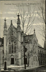 President Roosevelt's Church Postcard