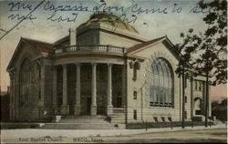 First Baptist Church Waco, TX Postcard Postcard