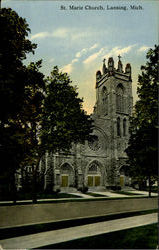 St. Marie Church Postcard