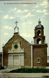 St. Marthas Church Kennebunkport, ME Postcard Postcard