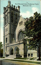 Reid Memorial United Presbyterian Church Postcard