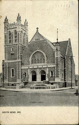 St. Paul's Church South Bend, IN Postcard Postcard