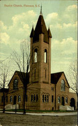 Baptist Church Postcard