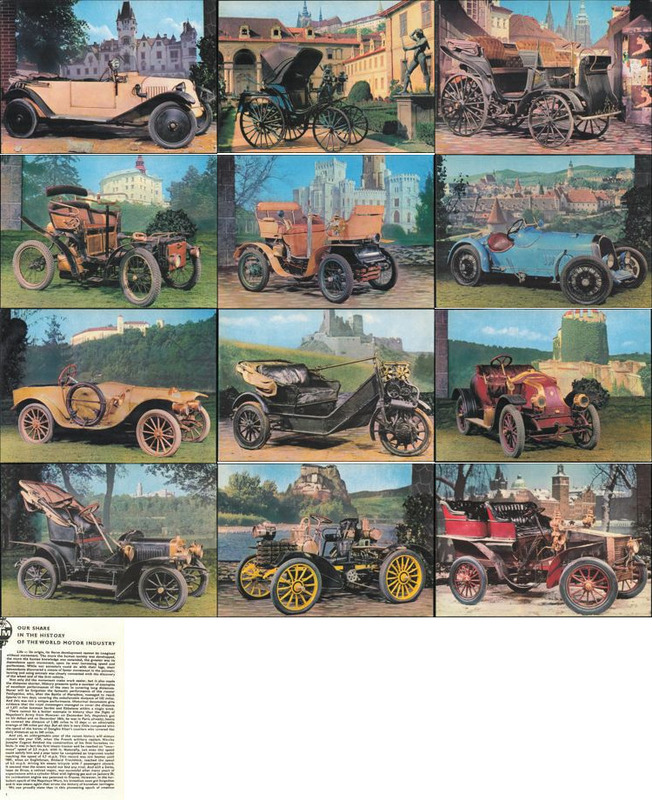 Set of 13: Narodni Technicke Muzeum Praha Cars