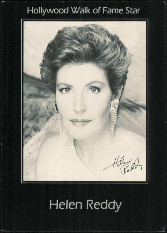 Helen Reddy Hollywood Walk of Fame Star California