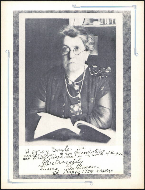 Emma Goldman Anarchist and Free Speech Advocate Authors & Writers