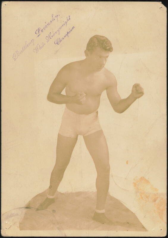 Battling Levinsky White Heavyweight Champion Portrait