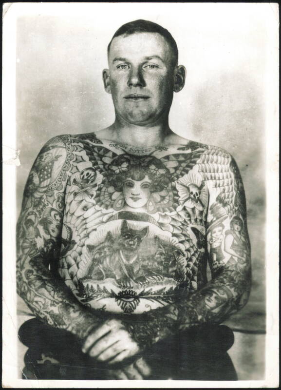Professor Hank Tattoo Artist by Bert Grimm St. Louis Missouri