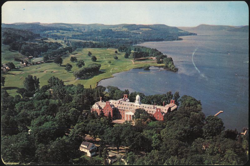 Otesaga Hotel on the Shore of Otsego Lake Cooperstown New York