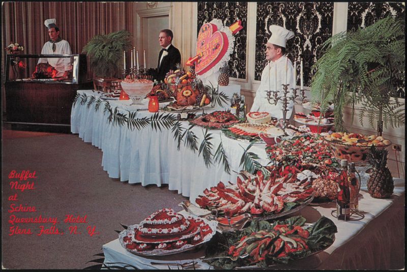 Buffet Night at Schine Queensbury Hotel, Glens Falls, NY New York