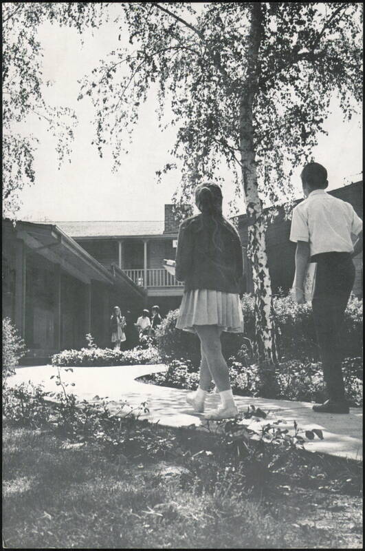 Hillbrook School Students on Campus, Los Gatos, California