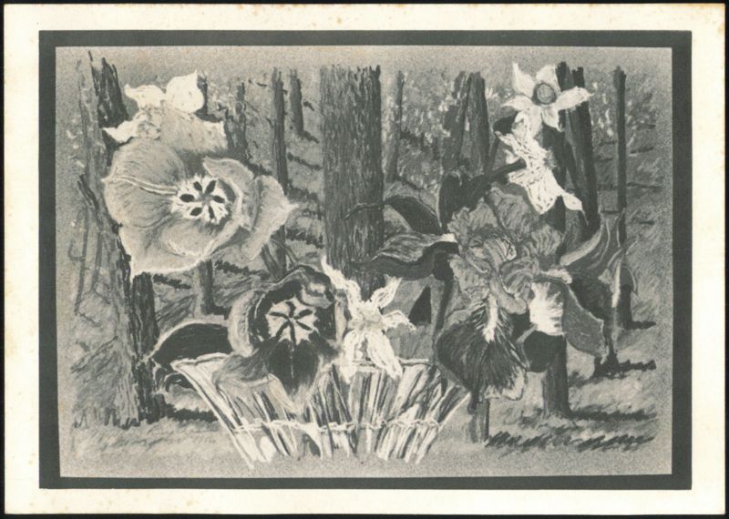 Bouquet in the Woods, 1986 Exhibition by Marilyn Ruseckas Greenfield Massachusetts