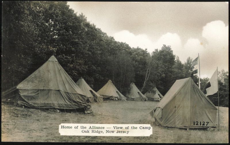 Home of the Alliance Camp, Oak Ridge, New Jersey