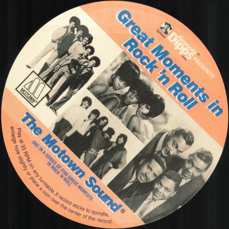 Quaker Granola Dipps Great Moments in Rock 'n Roll Record