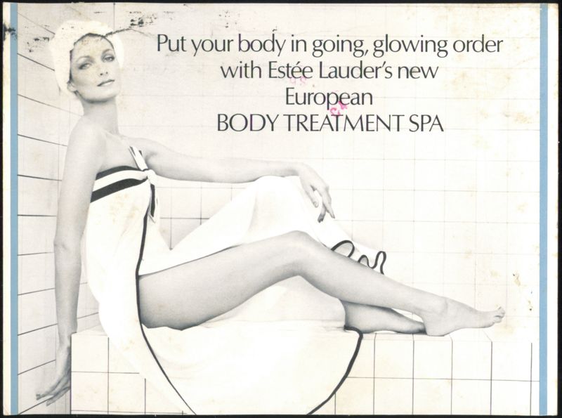 Estée Lauder European Body Treatment Spa Promotional Ad Deerfield Massachusetts