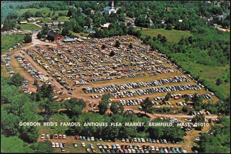 Gordon Reid's Famous Antiques Flea Market, Brimfield, MA Massachusetts