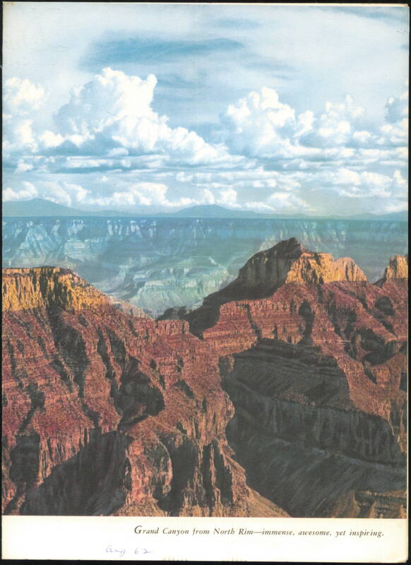 Grand Canyon from North Rim, Arizona Grand Canyon National Park