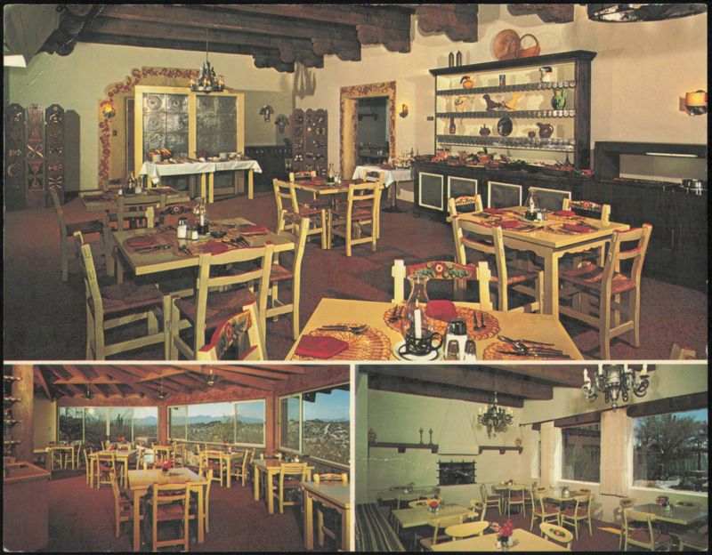 Hacienda del Sol, A Distinctive Resort Ranch Dining Room Tucson Arizona