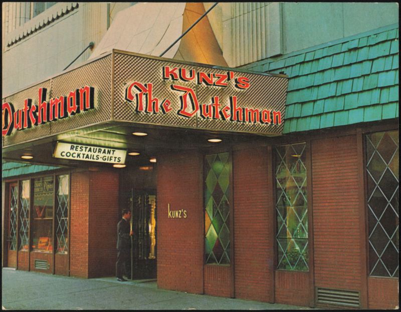 Kunz's The Dutchman Restaurant and Pipe Shoppe Louisville Kentucky