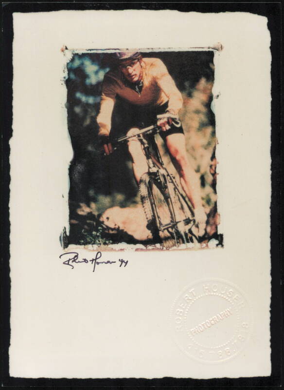 Mountain Biker in Action, Robert Houser Photography 1994