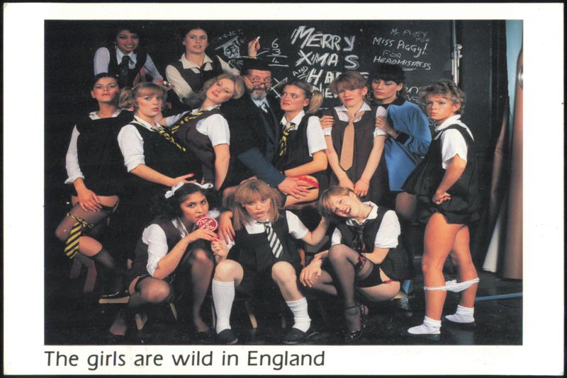 The Girls Are Wild in England School Themed Humorous United Kingdom