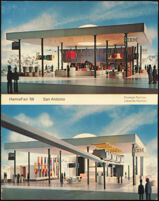 IBM Pavilions at HemisFair '68 San Antonio Texas