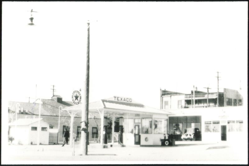 Texaco Gas Station at 2nd and Beale Street  (Reproduction) Kingman Arizona