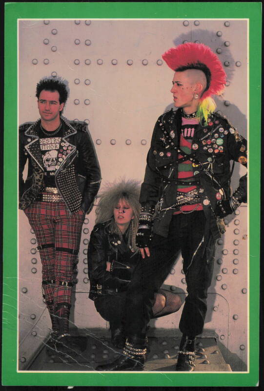 Matthew Belgrano, Dawn, and Gary, Punk Fashion Portrait