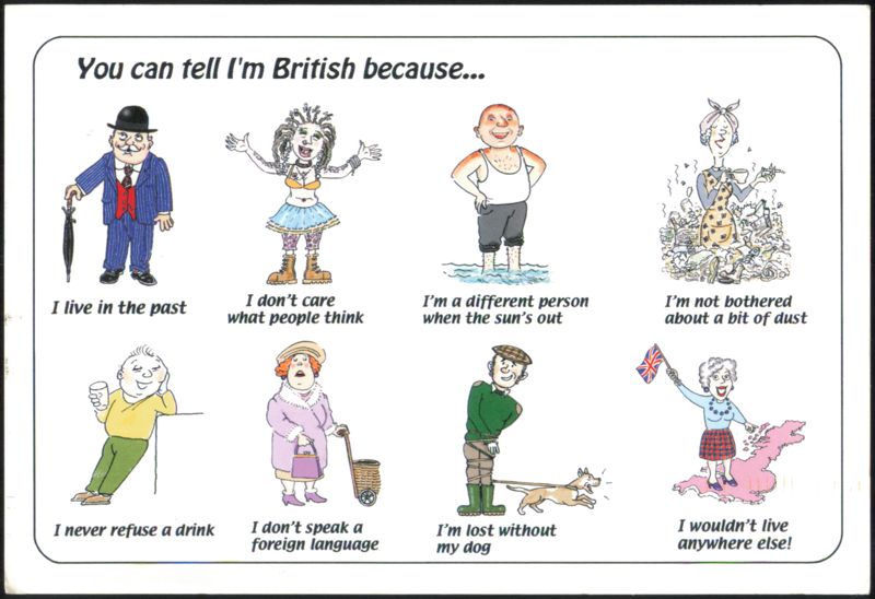 How to be British No. 1 Humorous Cartoon Illustration United Kingdom