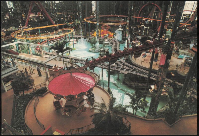 Fantasyland Indoor Amusement Park at West Edmonton Mall AB Canada
