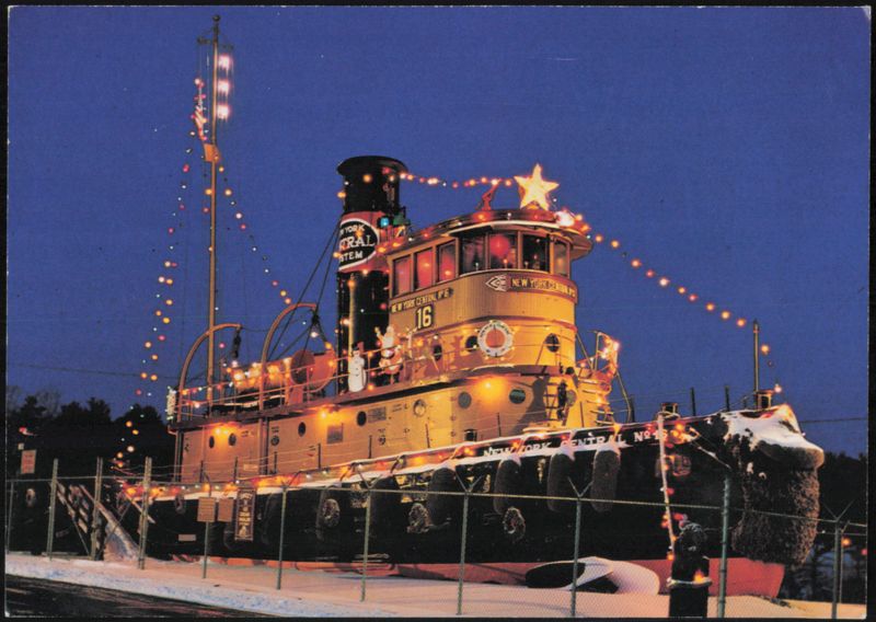 New York Central No. 16 Steam Tugboat, Buzzards Bay Massachusetts