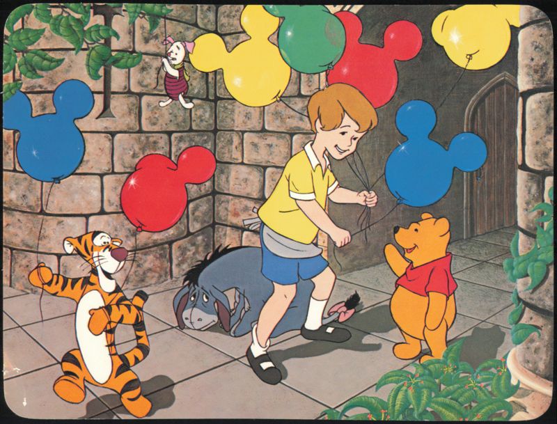 Winnie the Pooh and Friends at Disneyland Anaheim California