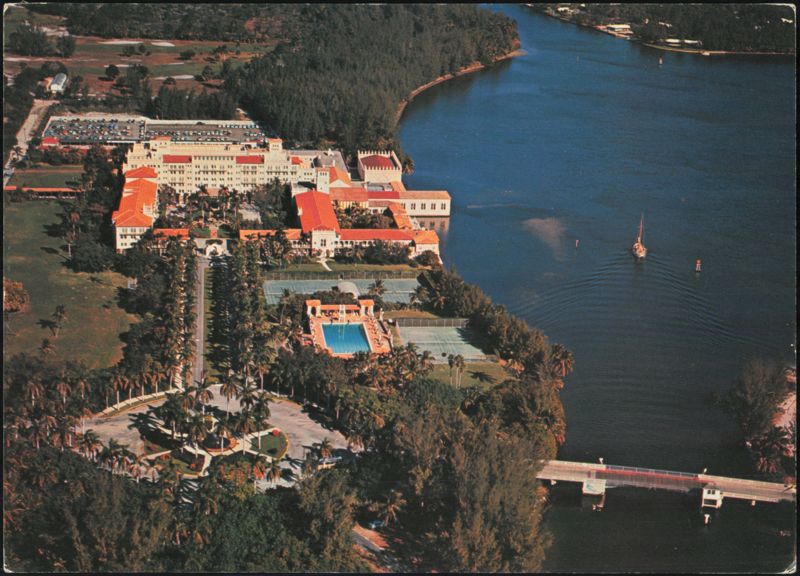 Boca Raton Hotel and Club Aerial View Florida McFadden Air Photos