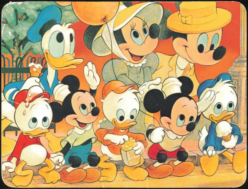 Mickey Mouse, Minnie Mouse, Donald Duck and Nephews Orlando Florida